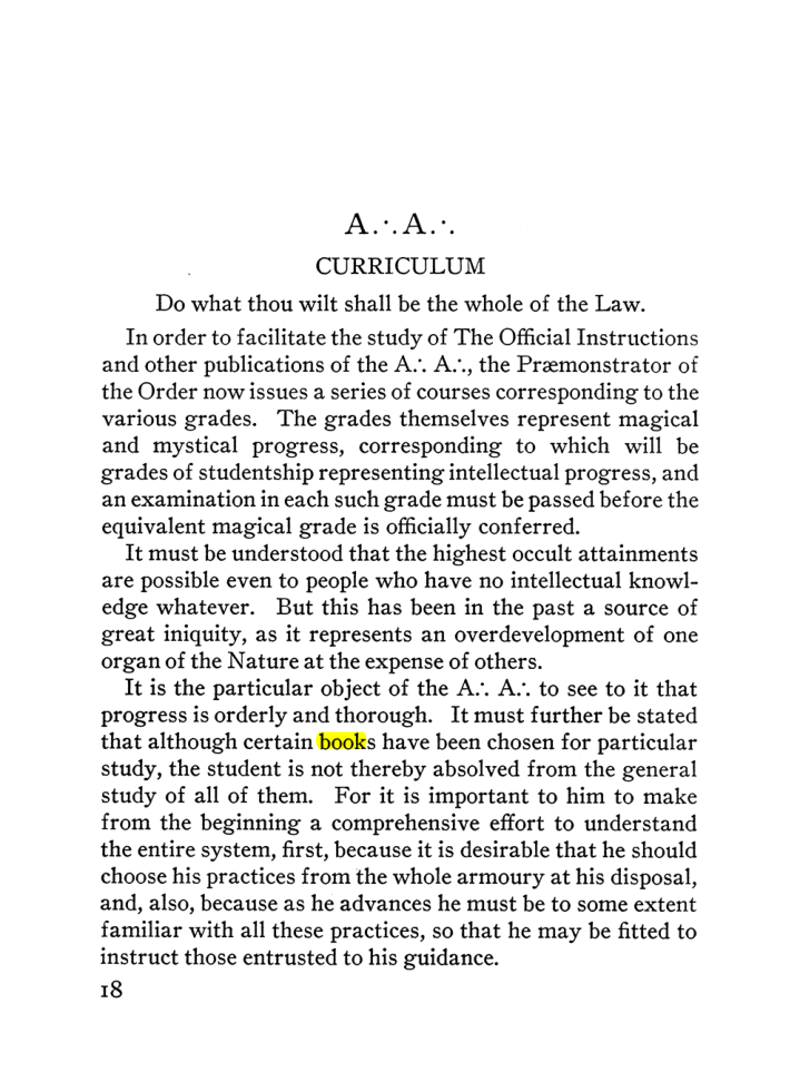 Original scan of The Equinox (Volume III, Number I), PDF page 24