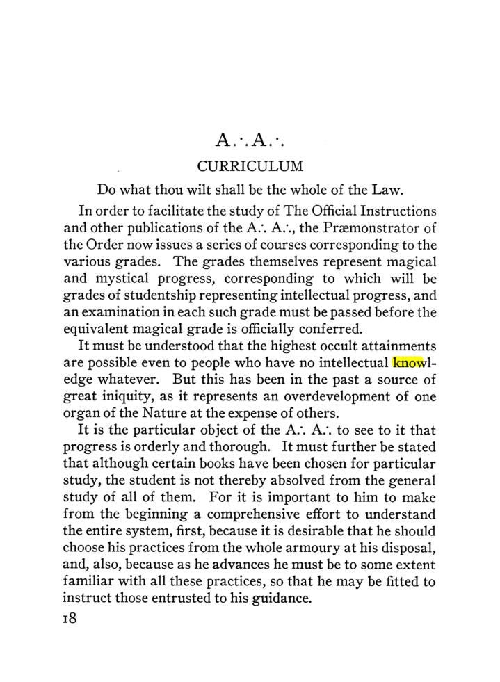 Original scan of The Equinox (Volume III, Number I), PDF page 24