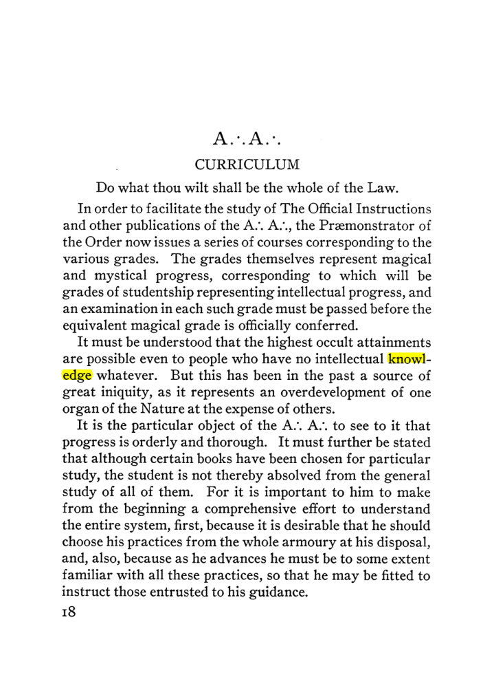 Original scan of The Equinox (Volume III, Number I), PDF page 24