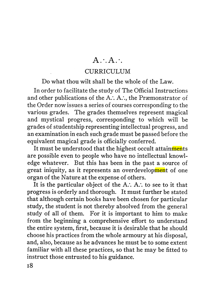 Original scan of The Equinox (Volume III, Number I), PDF page 24
