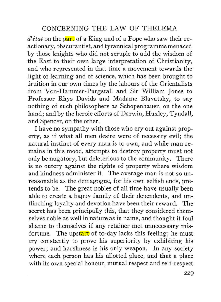 Original scan of The Equinox (Volume III, Number I), PDF page 243