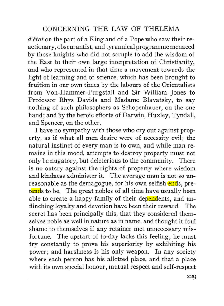 Original scan of The Equinox (Volume III, Number I), PDF page 243