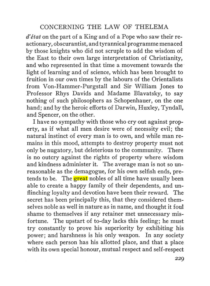 Original scan of The Equinox (Volume III, Number I), PDF page 243