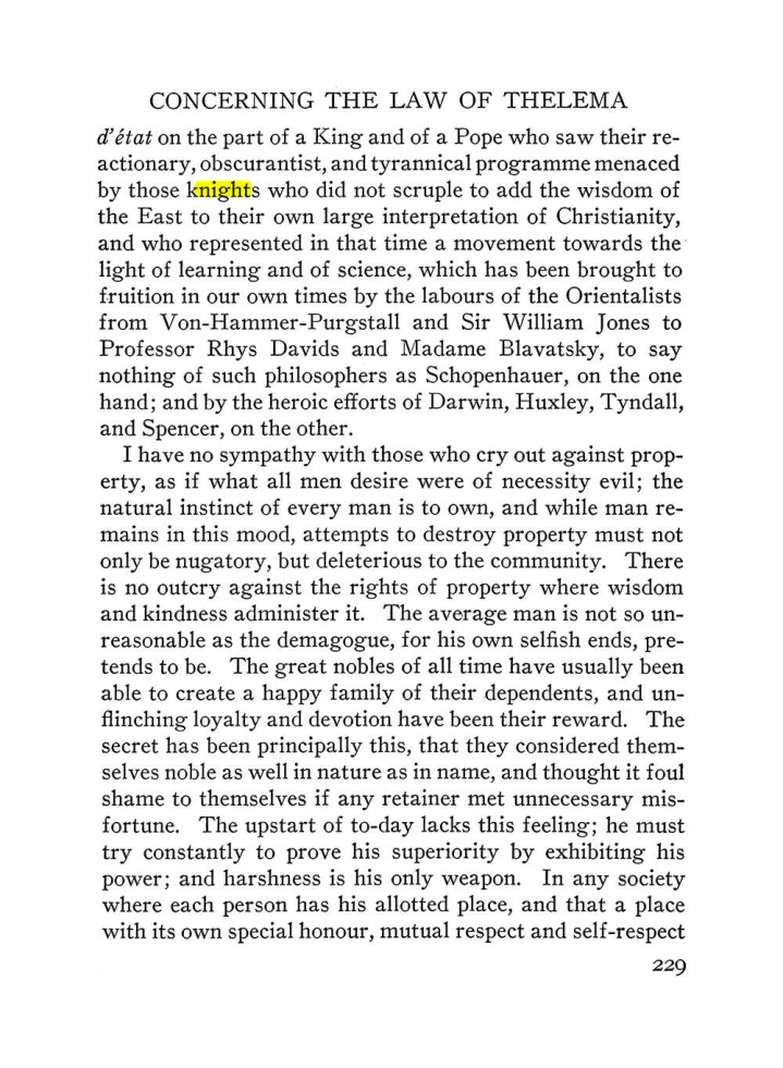 Original scan of The Equinox (Volume III, Number I), PDF page 243