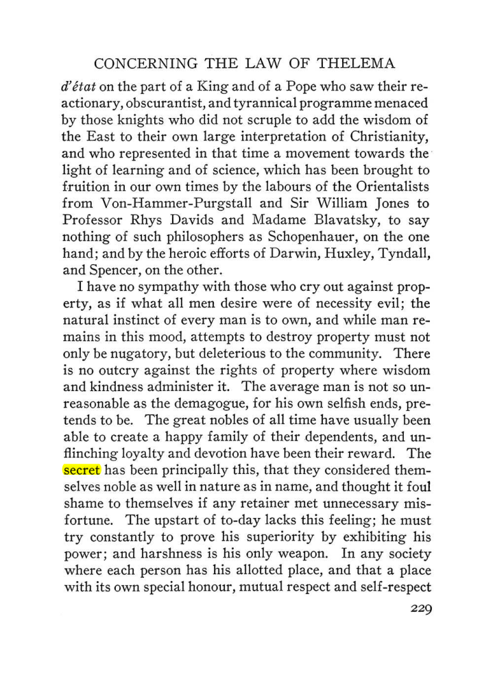 Original scan of The Equinox (Volume III, Number I), PDF page 243