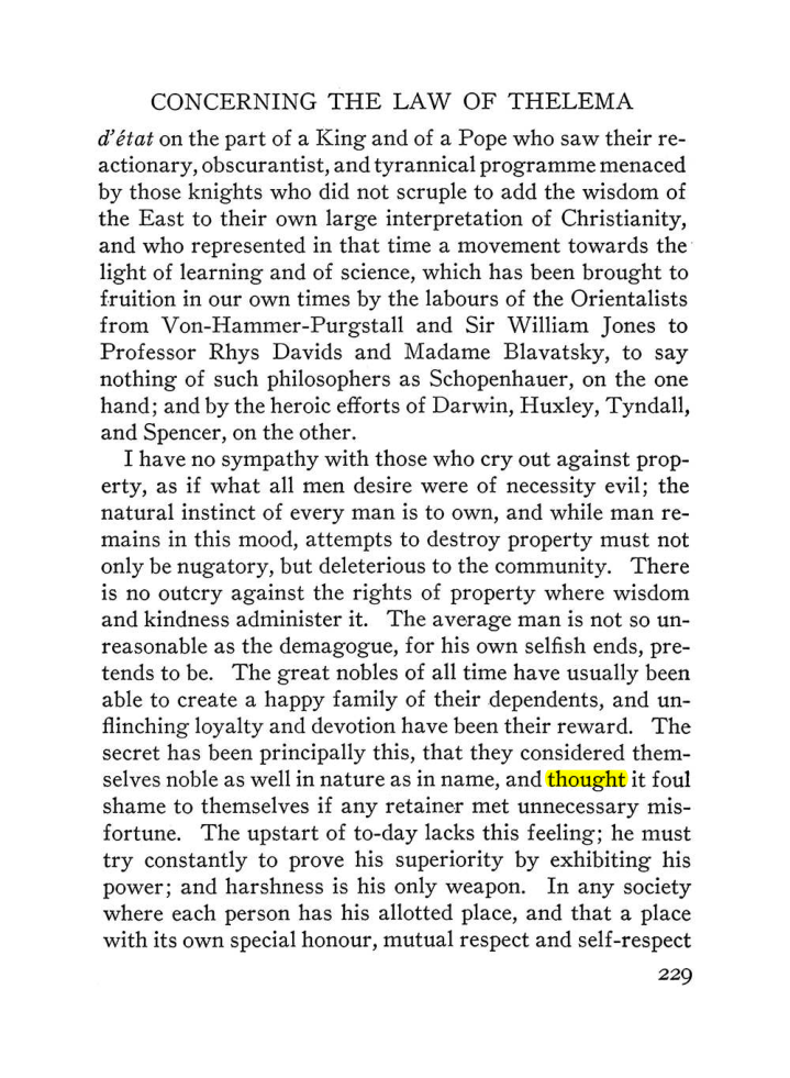 Original scan of The Equinox (Volume III, Number I), PDF page 243