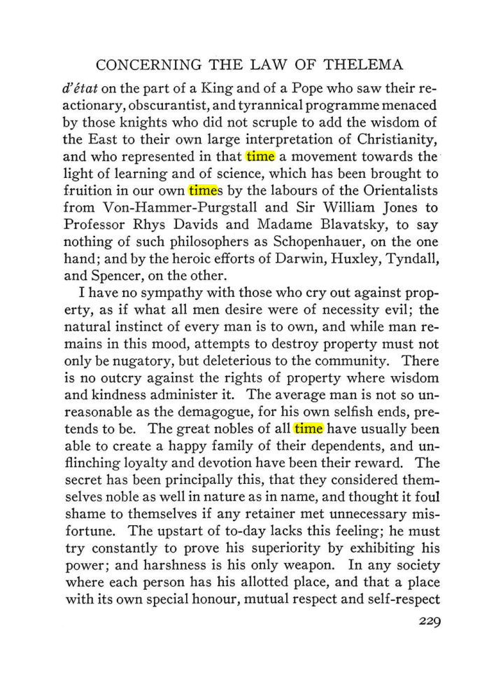 Original scan of The Equinox (Volume III, Number I), PDF page 243