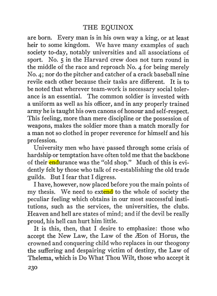 Original scan of The Equinox (Volume III, Number I), PDF page 244