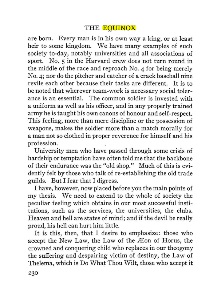 Original scan of The Equinox (Volume III, Number I), PDF page 244