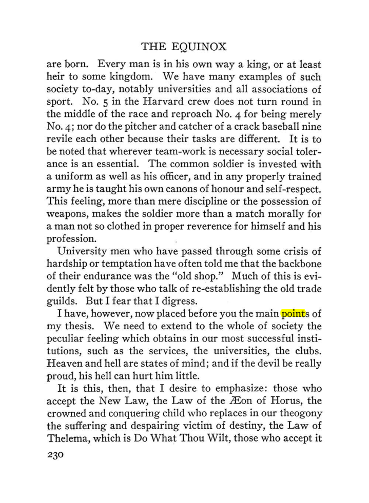 Original scan of The Equinox (Volume III, Number I), PDF page 244