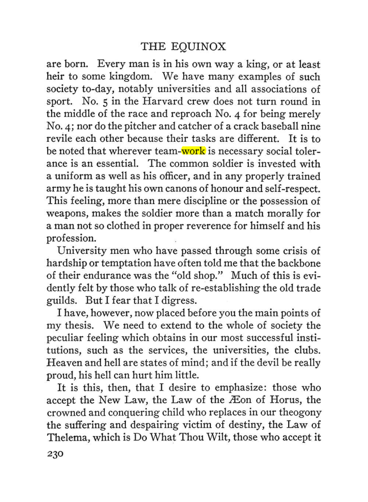 Original scan of The Equinox (Volume III, Number I), PDF page 244
