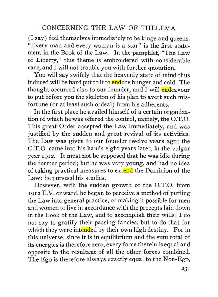 Original scan of The Equinox (Volume III, Number I), PDF page 245