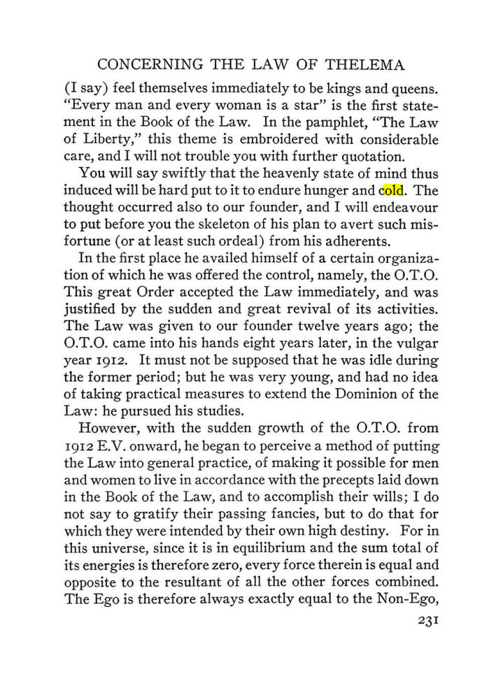 Original scan of The Equinox (Volume III, Number I), PDF page 245
