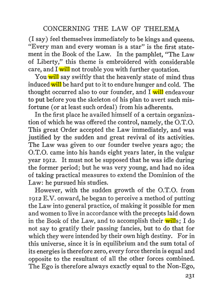 Original scan of The Equinox (Volume III, Number I), PDF page 245