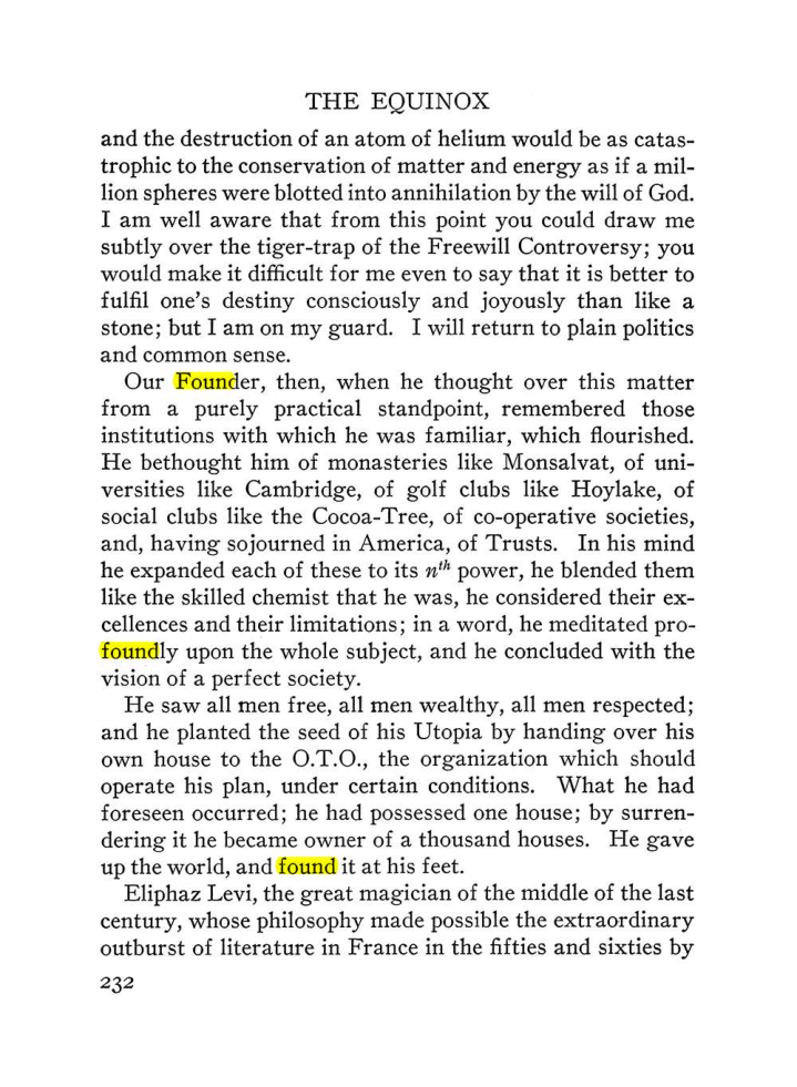Original scan of The Equinox (Volume III, Number I), PDF page 246