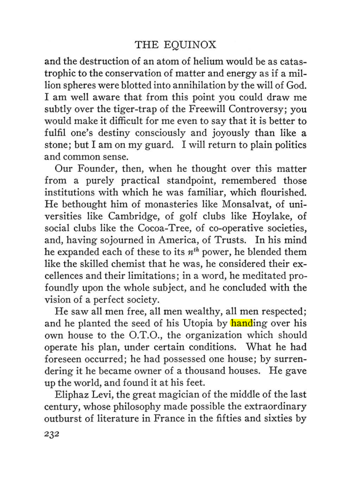 Original scan of The Equinox (Volume III, Number I), PDF page 246