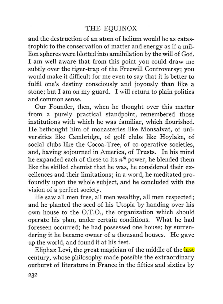 Original scan of The Equinox (Volume III, Number I), PDF page 246