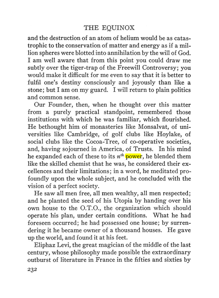 Original scan of The Equinox (Volume III, Number I), PDF page 246