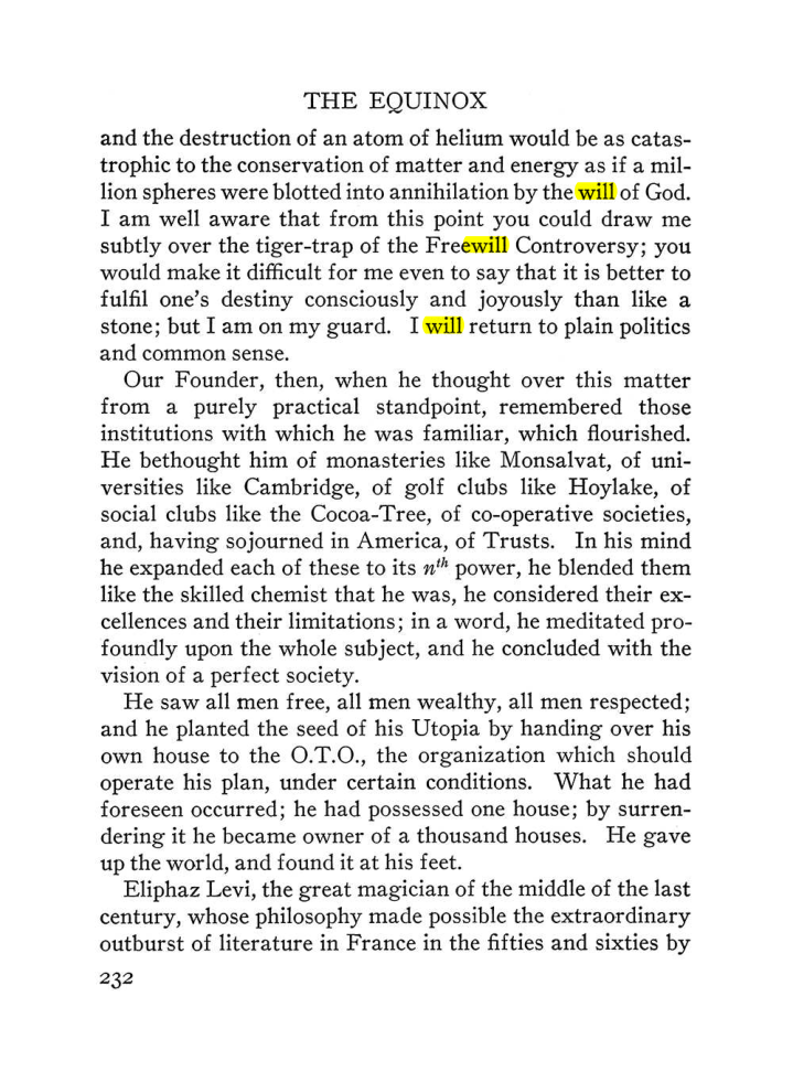 Original scan of The Equinox (Volume III, Number I), PDF page 246