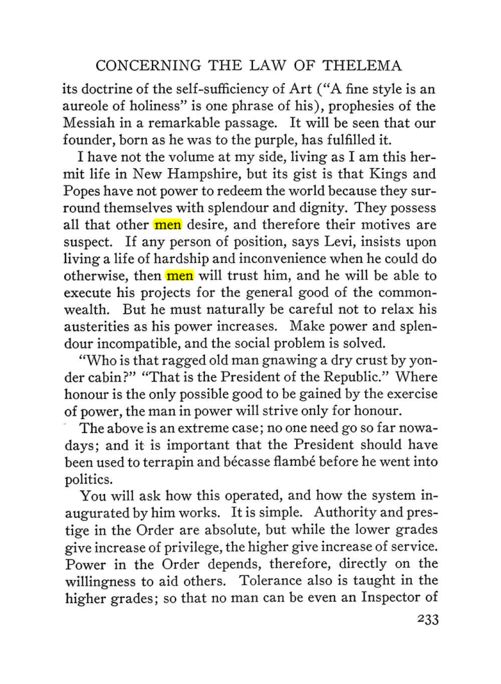 Original scan of The Equinox (Volume III, Number I), PDF page 247