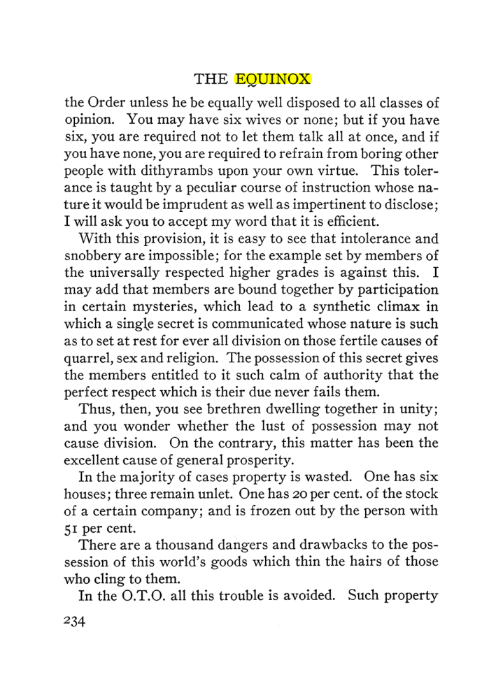 Original scan of The Equinox (Volume III, Number I), PDF page 248