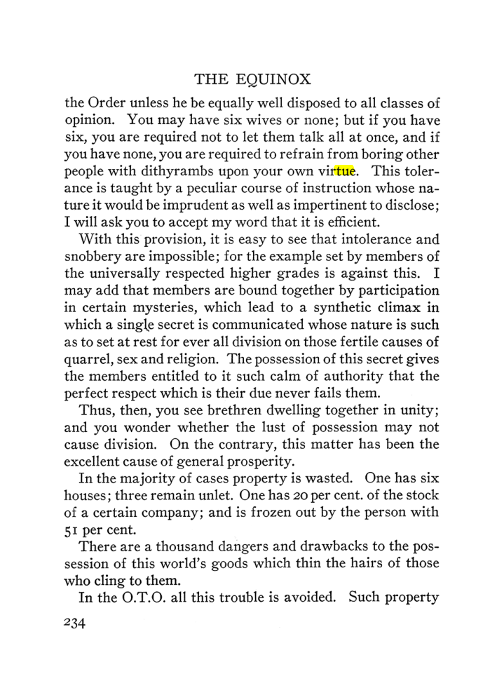 Original scan of The Equinox (Volume III, Number I), PDF page 248