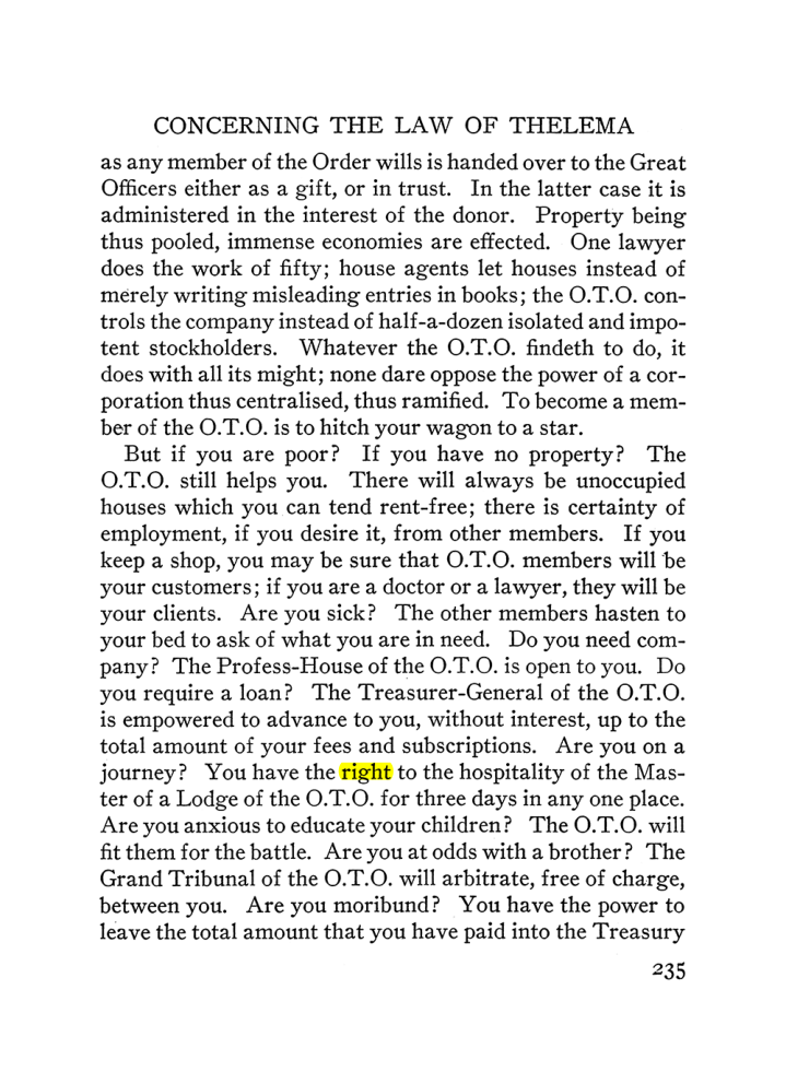 Original scan of The Equinox (Volume III, Number I), PDF page 249