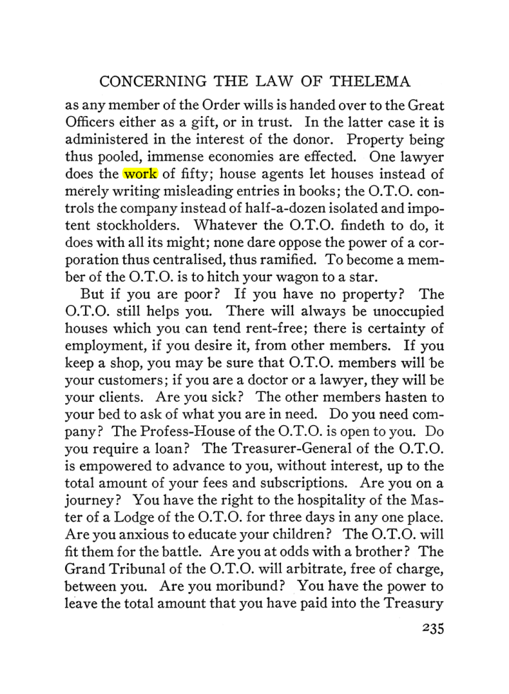 Original scan of The Equinox (Volume III, Number I), PDF page 249