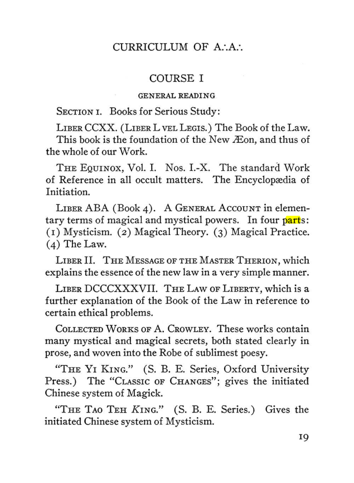 Original scan of The Equinox (Volume III, Number I), PDF page 25