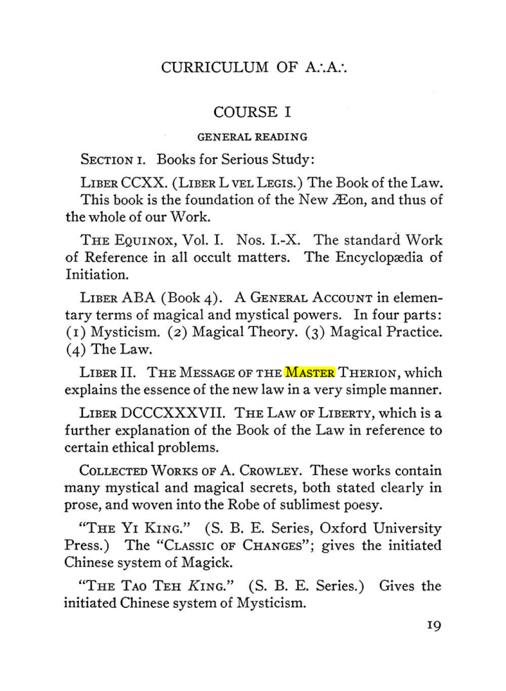 Original scan of The Equinox (Volume III, Number I), PDF page 25