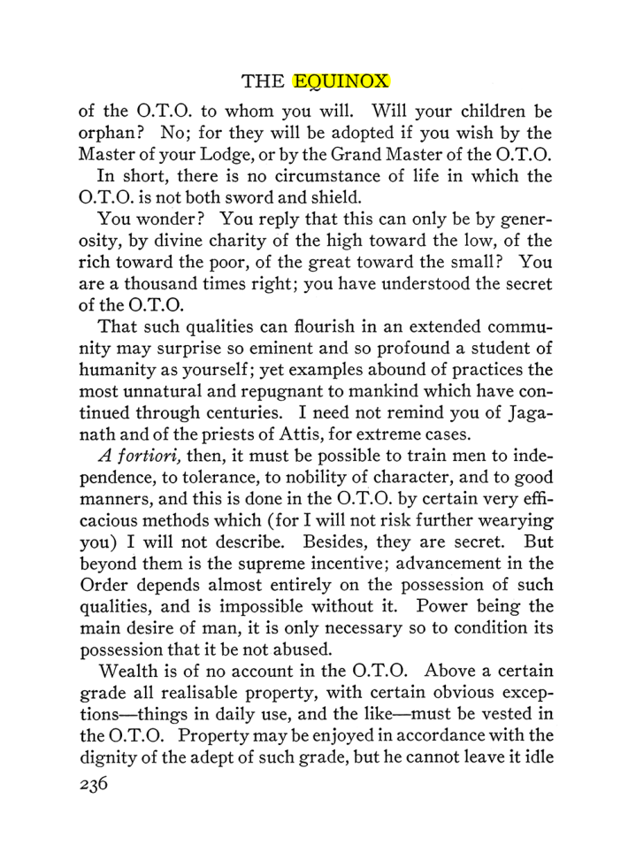 Original scan of The Equinox (Volume III, Number I), PDF page 250