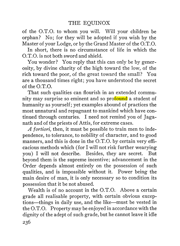 Original scan of The Equinox (Volume III, Number I), PDF page 250