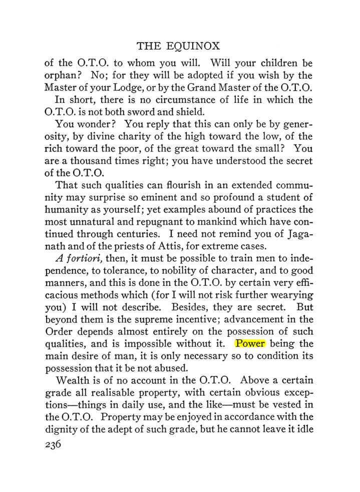 Original scan of The Equinox (Volume III, Number I), PDF page 250