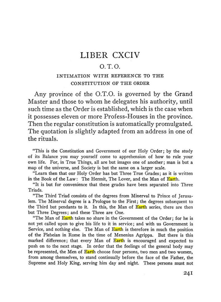 Original scan of The Equinox (Volume III, Number I), PDF page 255