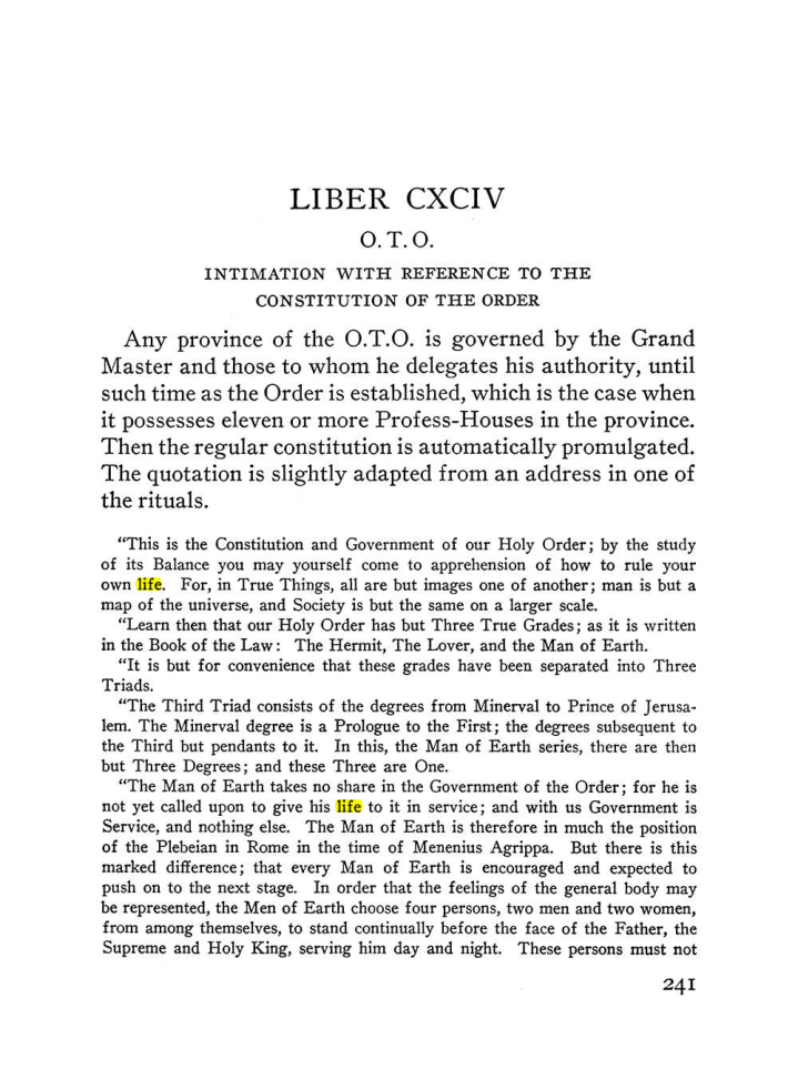 Original scan of The Equinox (Volume III, Number I), PDF page 255