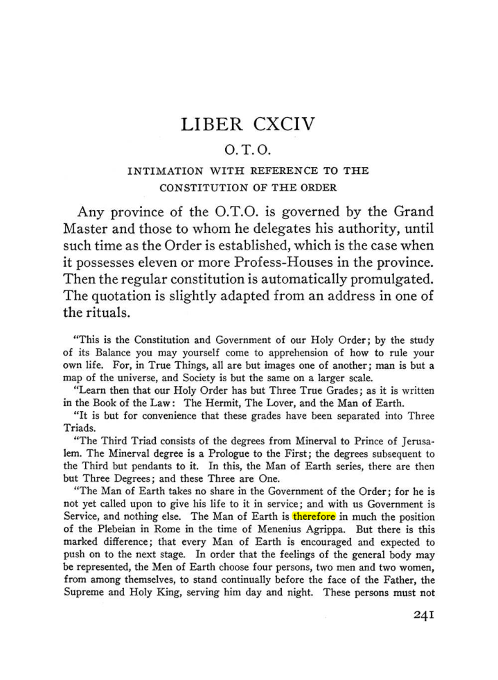 Original scan of The Equinox (Volume III, Number I), PDF page 255