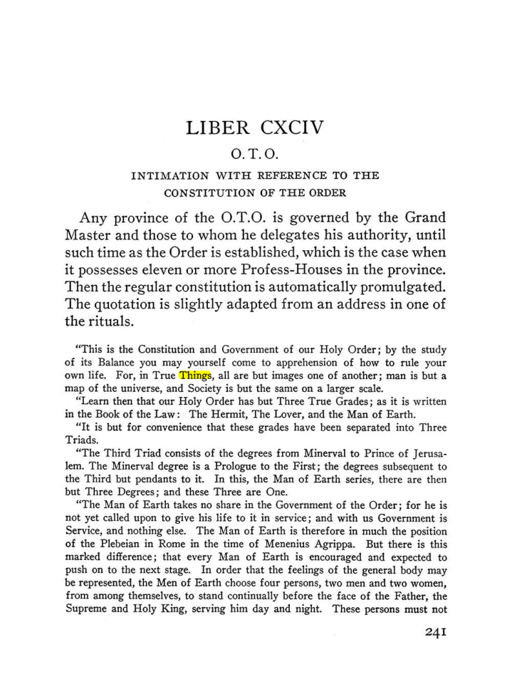 Original scan of The Equinox (Volume III, Number I), PDF page 255