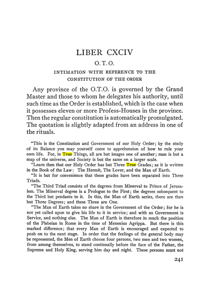 Original scan of The Equinox (Volume III, Number I), PDF page 255