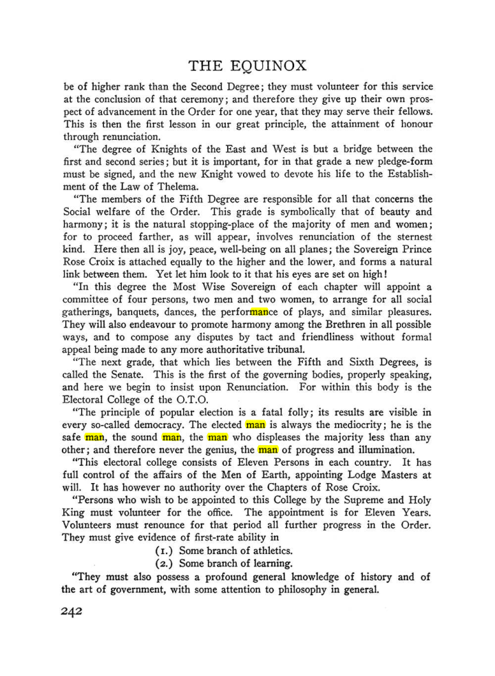 Original scan of The Equinox (Volume III, Number I), PDF page 256