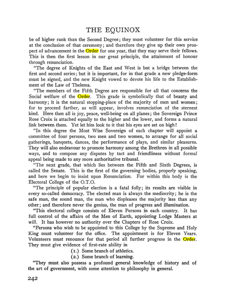 Original scan of The Equinox (Volume III, Number I), PDF page 256