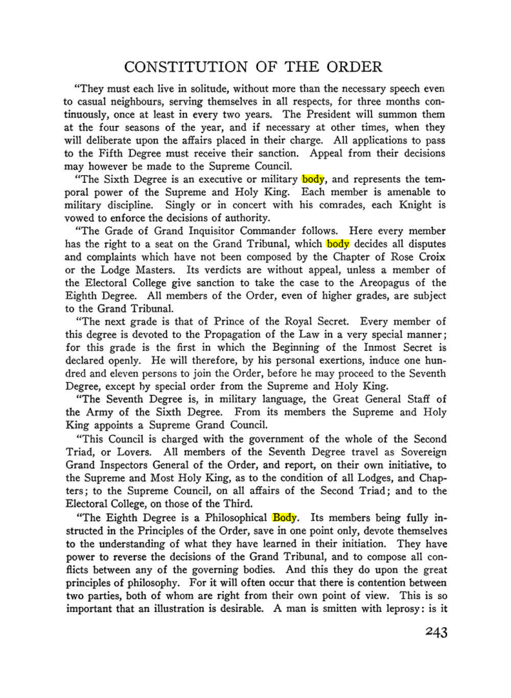 Original scan of The Equinox (Volume III, Number I), PDF page 257