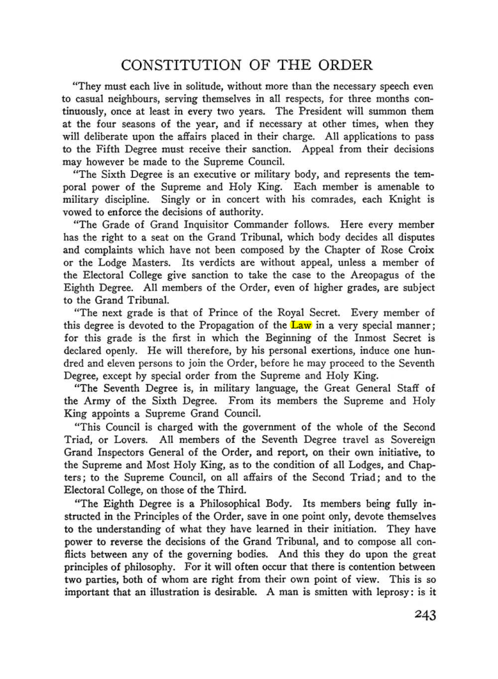 Original scan of The Equinox (Volume III, Number I), PDF page 257