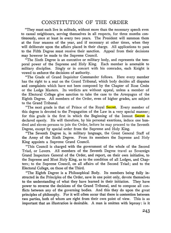 Original scan of The Equinox (Volume III, Number I), PDF page 257