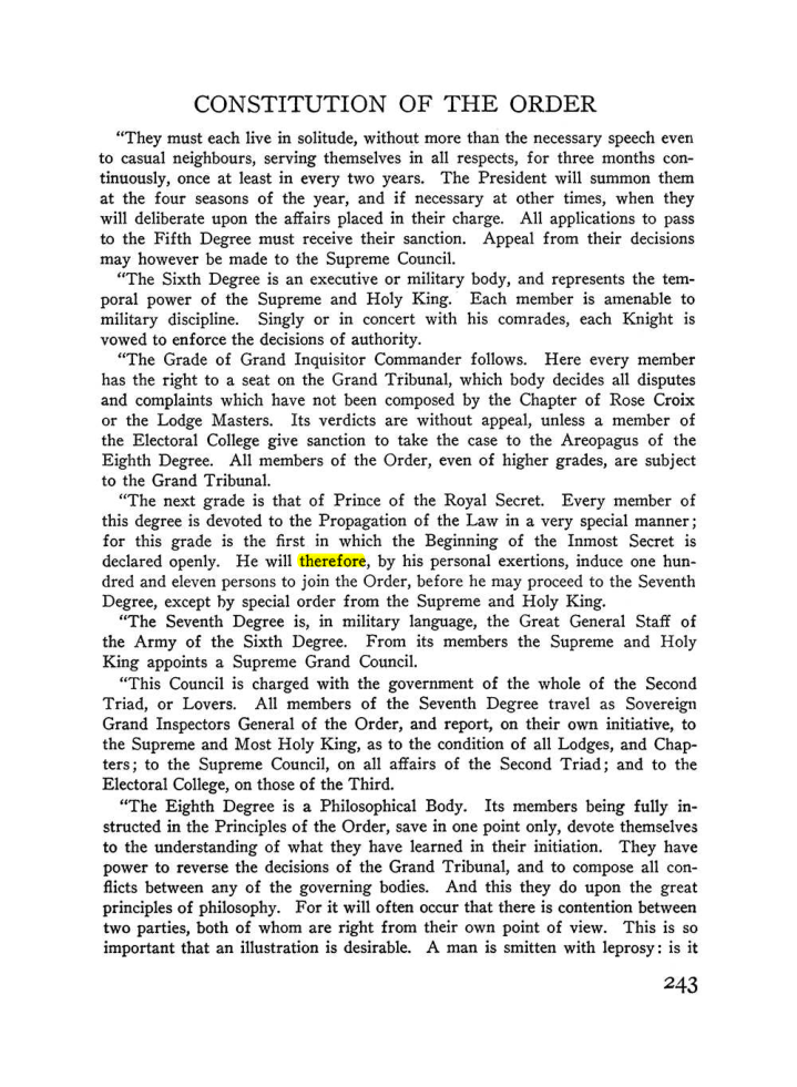Original scan of The Equinox (Volume III, Number I), PDF page 257