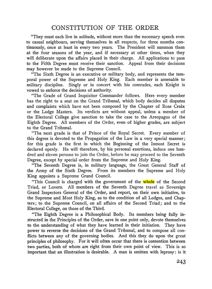 Original scan of The Equinox (Volume III, Number I), PDF page 257