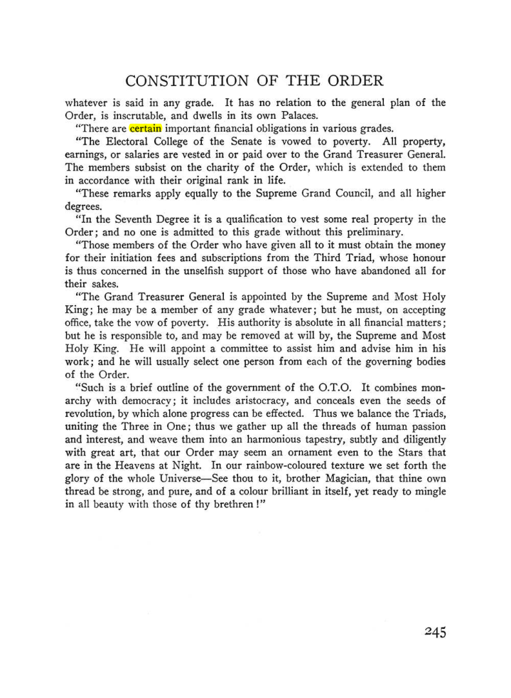 Original scan of The Equinox (Volume III, Number I), PDF page 259