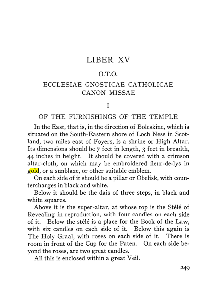Original scan of The Equinox (Volume III, Number I), PDF page 263