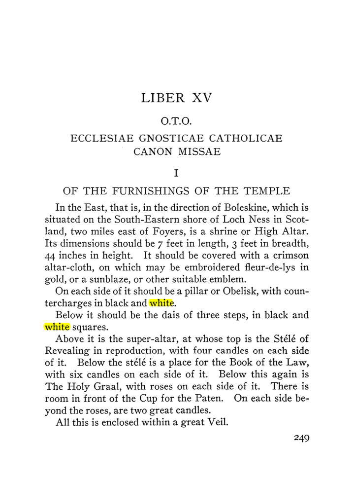 Original scan of The Equinox (Volume III, Number I), PDF page 263