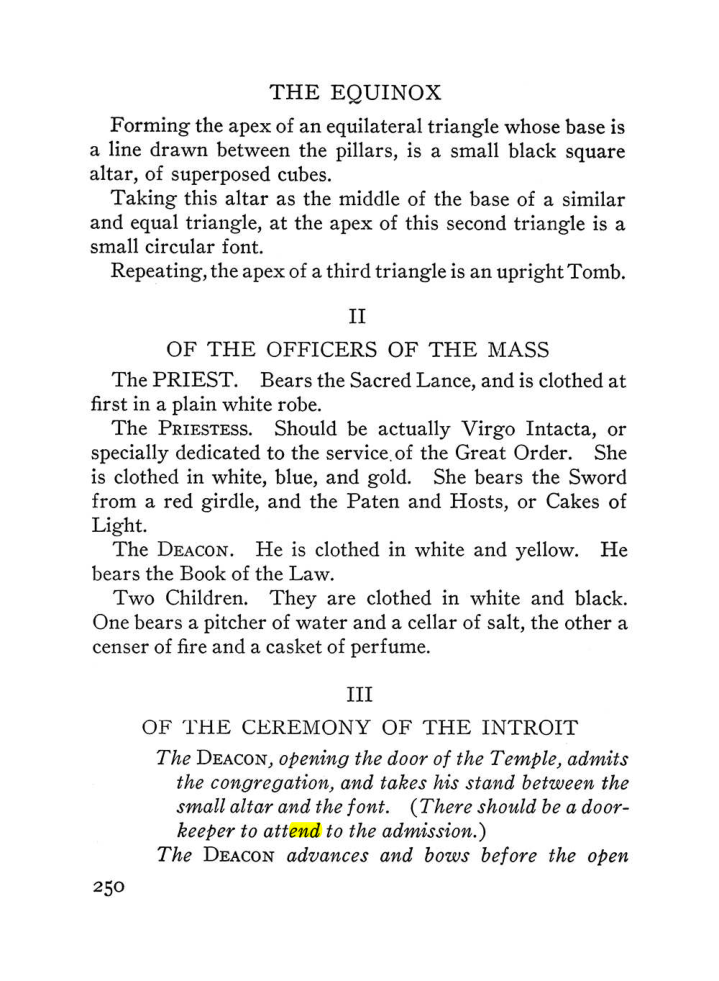Original scan of The Equinox (Volume III, Number I), PDF page 264
