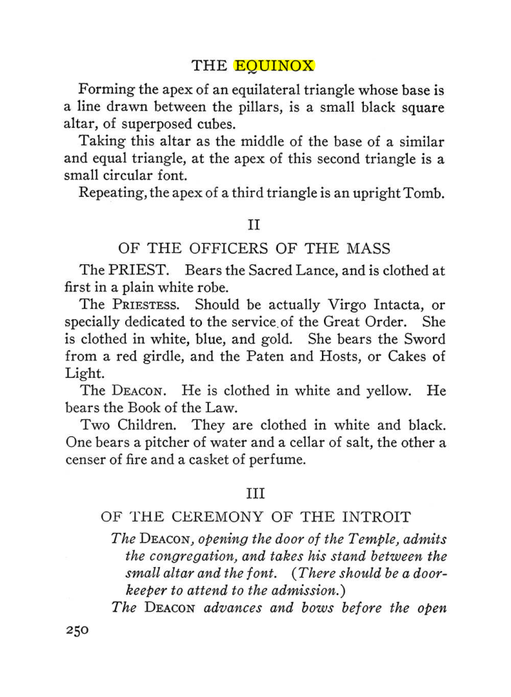 Original scan of The Equinox (Volume III, Number I), PDF page 264